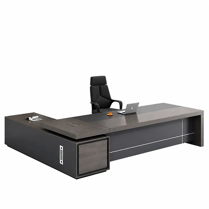 Carlaw · Modern L-Shaped Executive Desk