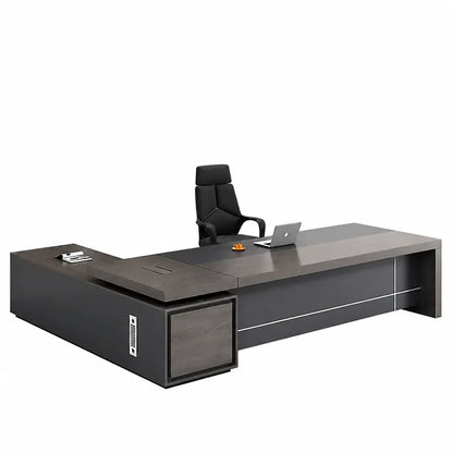Carlaw · Modern L-Shaped Executive Desk