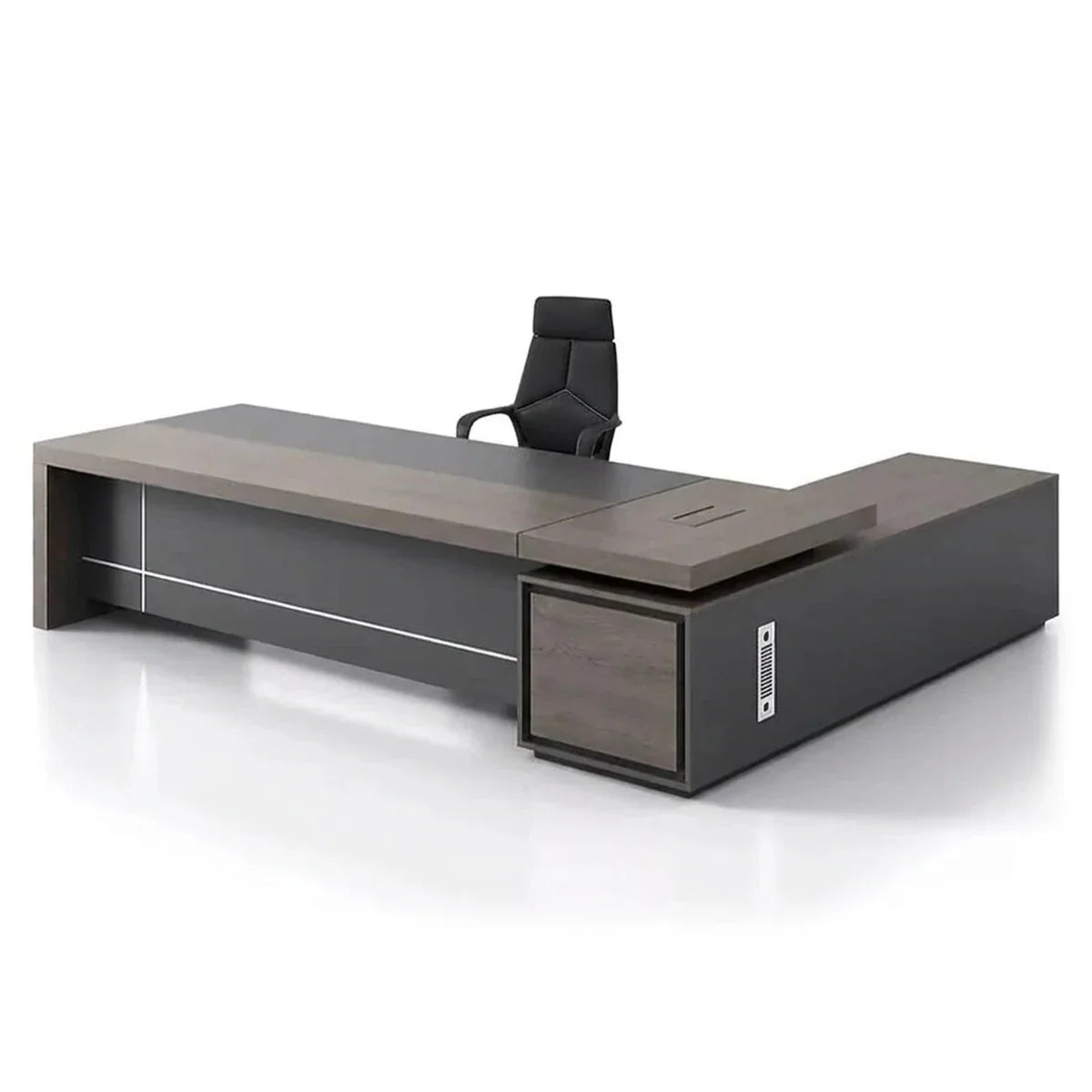 Carlaw · Modern L-Shaped Executive Desk