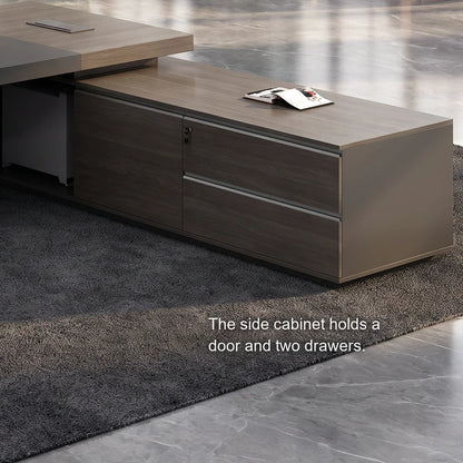 Carlaw · Modern L-Shaped Executive Desk