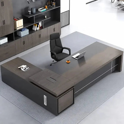 Carlaw · Modern L-Shaped Executive Desk