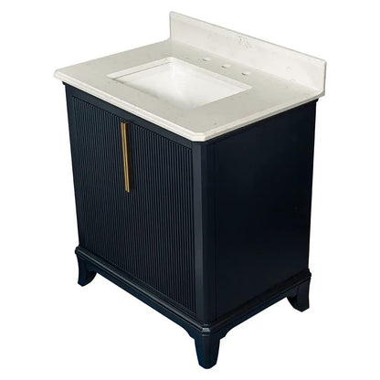 Carrara Grosvenor Nayv Blue Bathroom Vanities 31x22