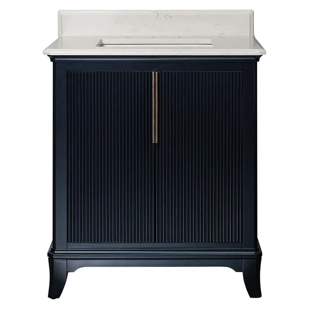 Carrara Grosvenor Nayv Blue Bathroom Vanities 31x22