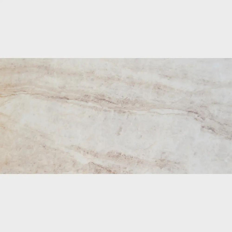 Carrara Paonazzo Semi Gloss Porcelain Tiles 24x48