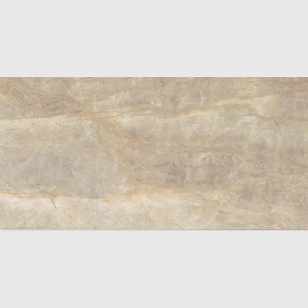 Carrara Paonazzo Semi Polished Marble Look Porcelain Tiles 12x24