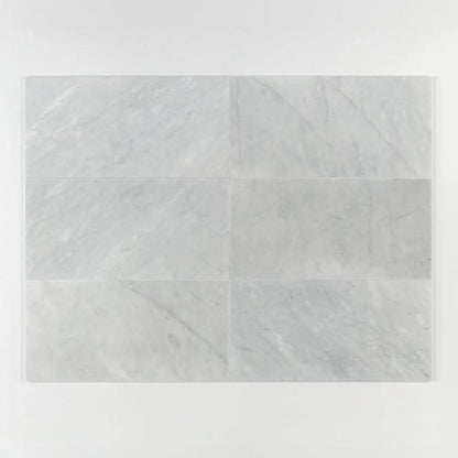 Carrara T Honed Marble Tiles 12x24