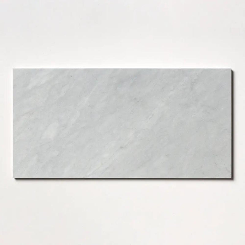 Carrara T Honed Marble Tiles 12x24