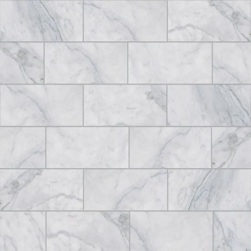 Carrara T Honed Marble Tiles 2 3/4x5 1/2