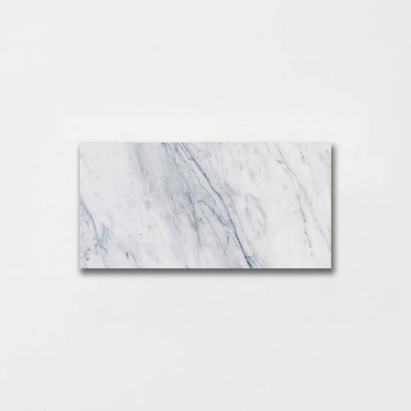 Carrara T Honed Marble Tiles 2 3/4x5 1/2