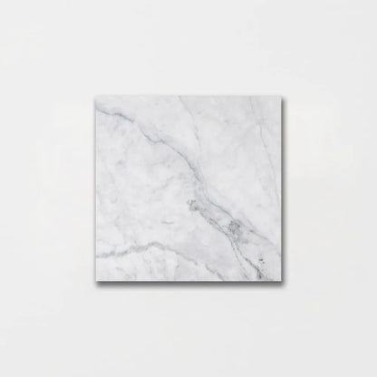Carrara T Honed Marble Tiles 5 1/2x5 1/2