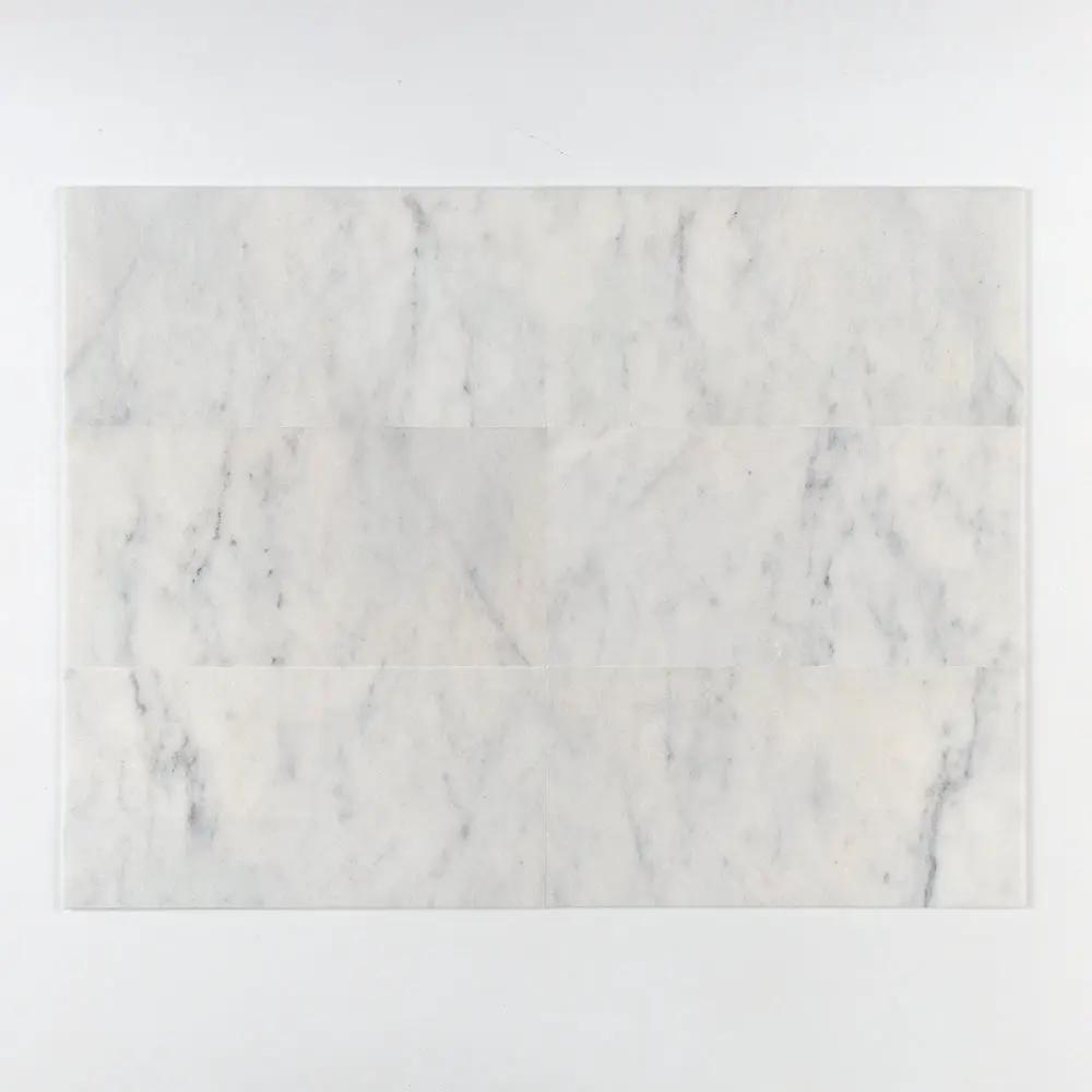 Carrara T Polished Marble Tiles 12x24