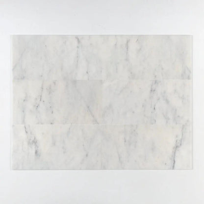 Carrara T Polished Marble Tiles 12x24