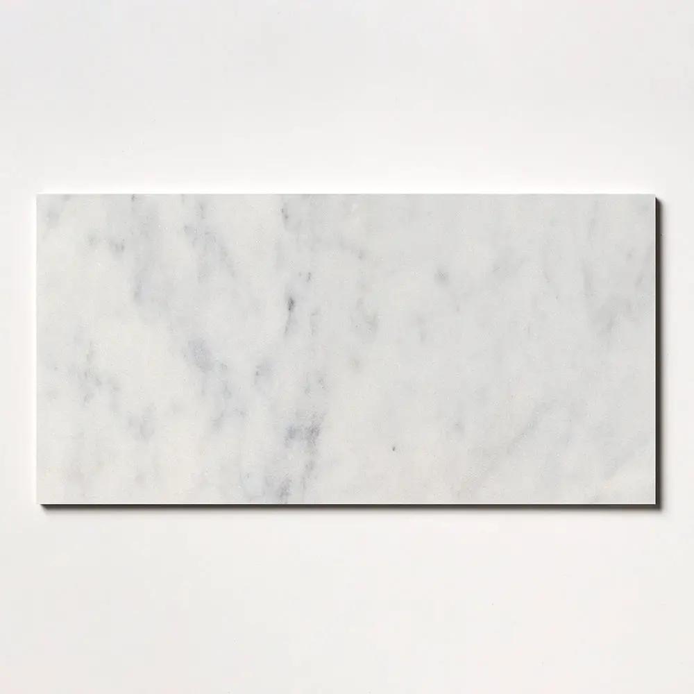 Carrara T Polished Marble Tiles 12x24