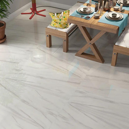 Carrara Venato Semi Polished Marble Look Porcelain Tiles 12x24