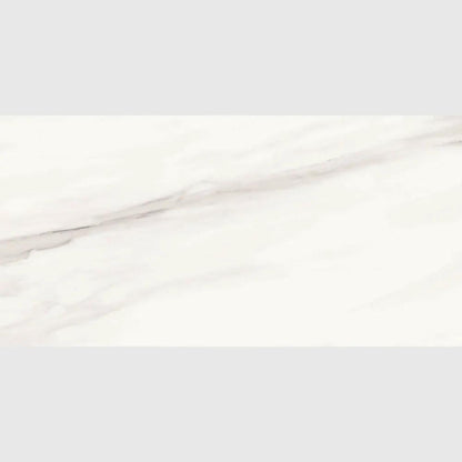 Carrara Venato Semi Polished Marble Look Porcelain Tiles 12x24