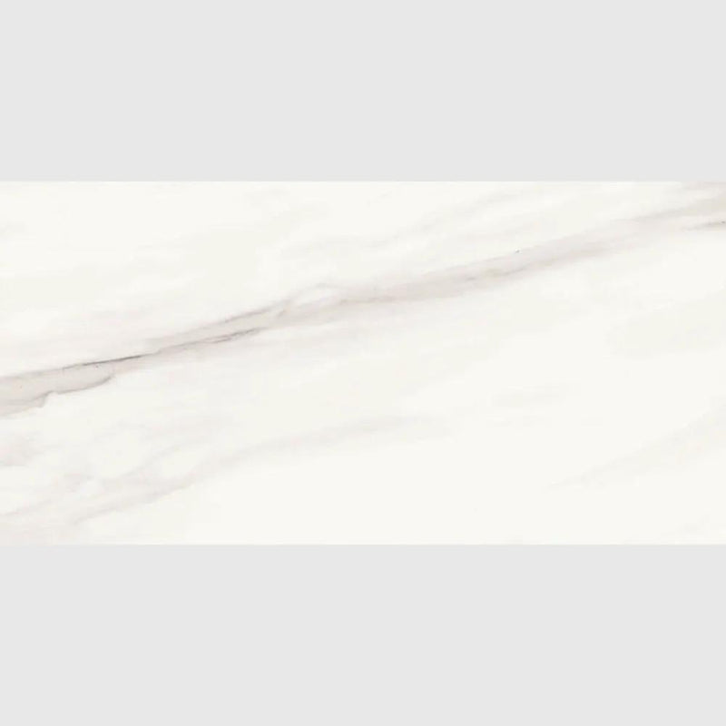 Carrara Venato Semi Polished Marble Look Porcelain Tiles 12x24