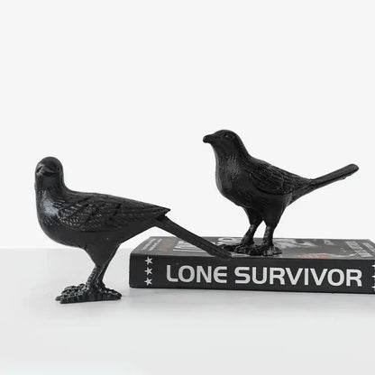 Cast iron bird decoration elegant living room figurine