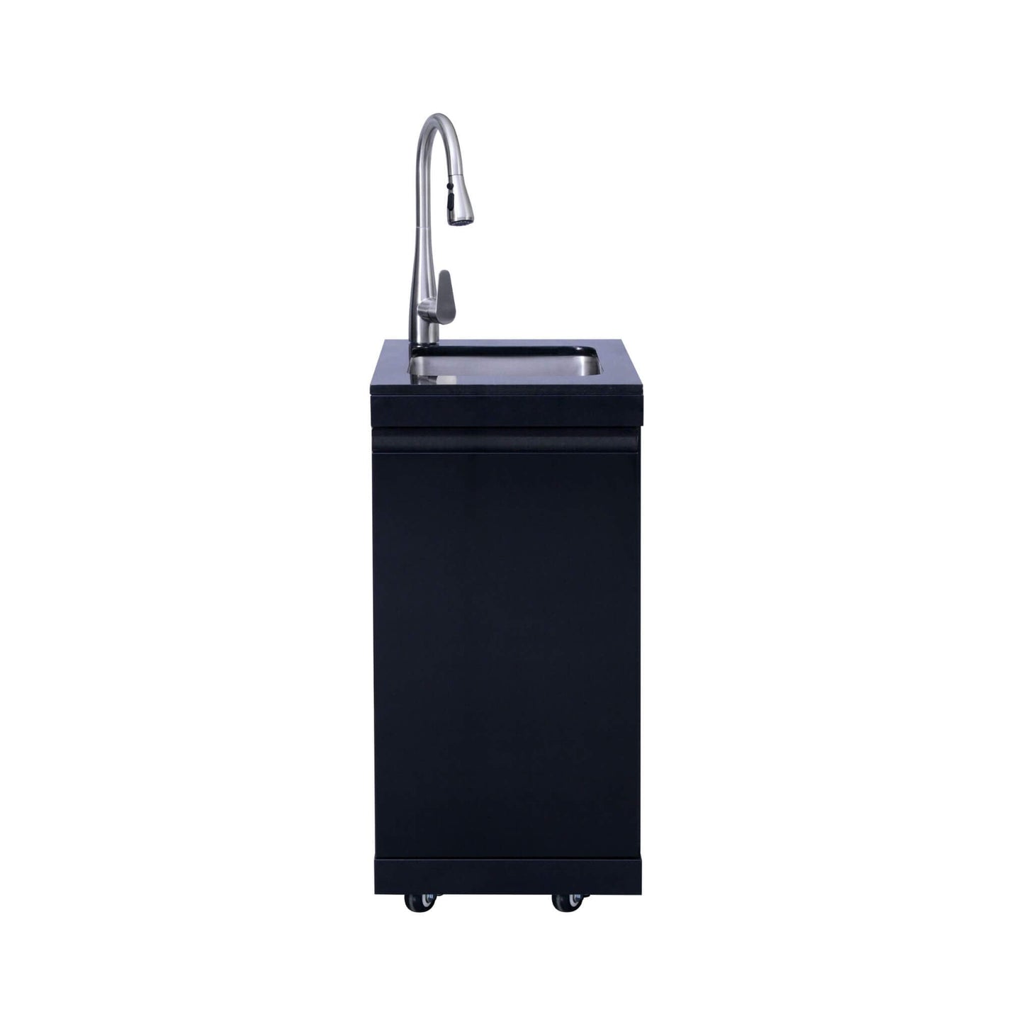 Castelle Flame Monarch 4-Burner 72000 BTU BBQ Island With Fridge And Sink (SAK68127)