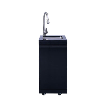 Castelle Flame Monarch 4-Burner 72000 BTU BBQ Island With Fridge And Sink (SAK68127)