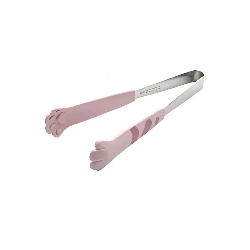 Cat paw stainless steel food tongs kitchen gadgets