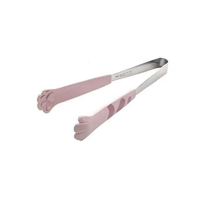 Cat paw stainless steel food tongs kitchen gadgets