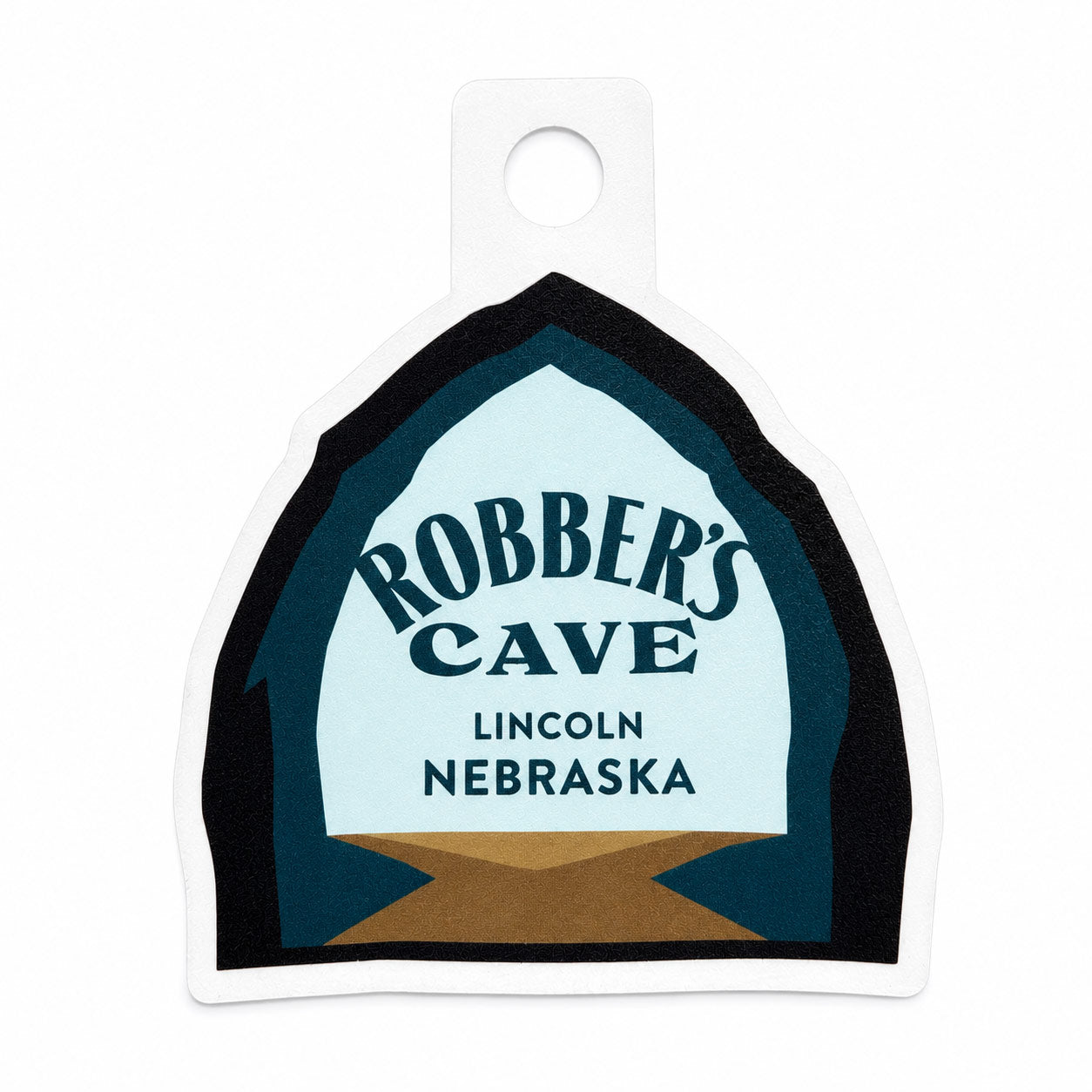 Robber's Cave Sticker | 3.5 x 3.5 | Robber's Cave