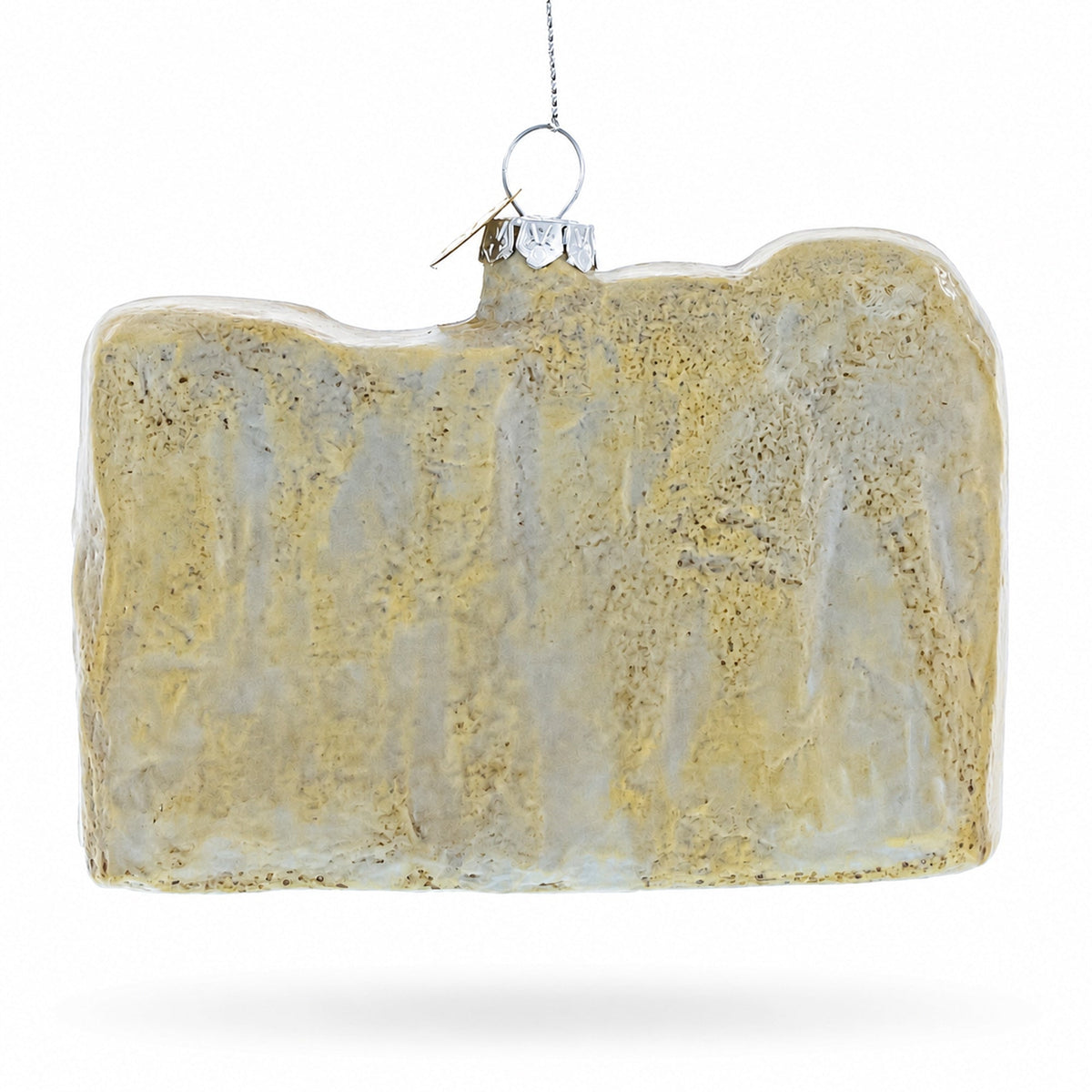 Mount Rushmore, South Dakota Glass Christmas Ornament