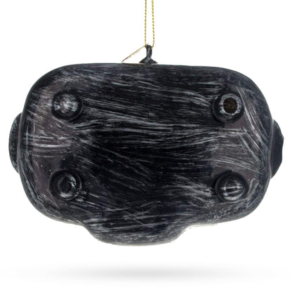 Barbecue Grill Glass Christmas Ornament