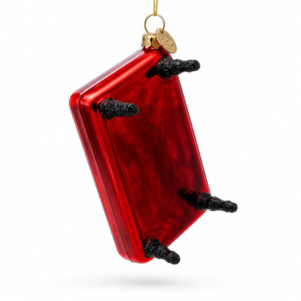 Billiard/Pool Table Glass Christmas Ornament