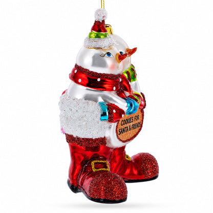 Our First Christmas Glass Christmas Ornament