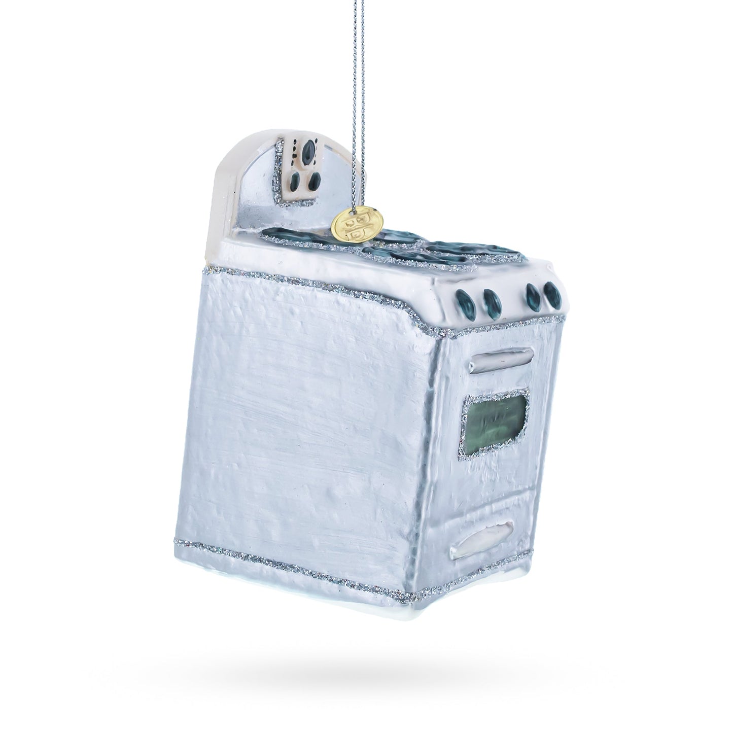 Stove Glass Christmas Ornament