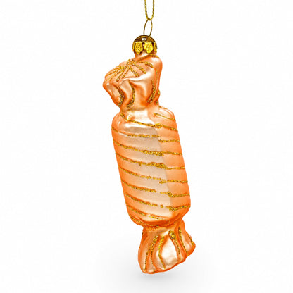 Hard Candy Glass Christmas Ornament