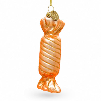 Hard Candy Glass Christmas Ornament
