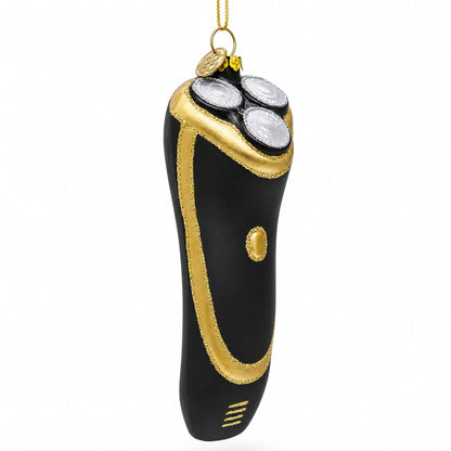 Electric Shaver Glass Christmas Ornament
