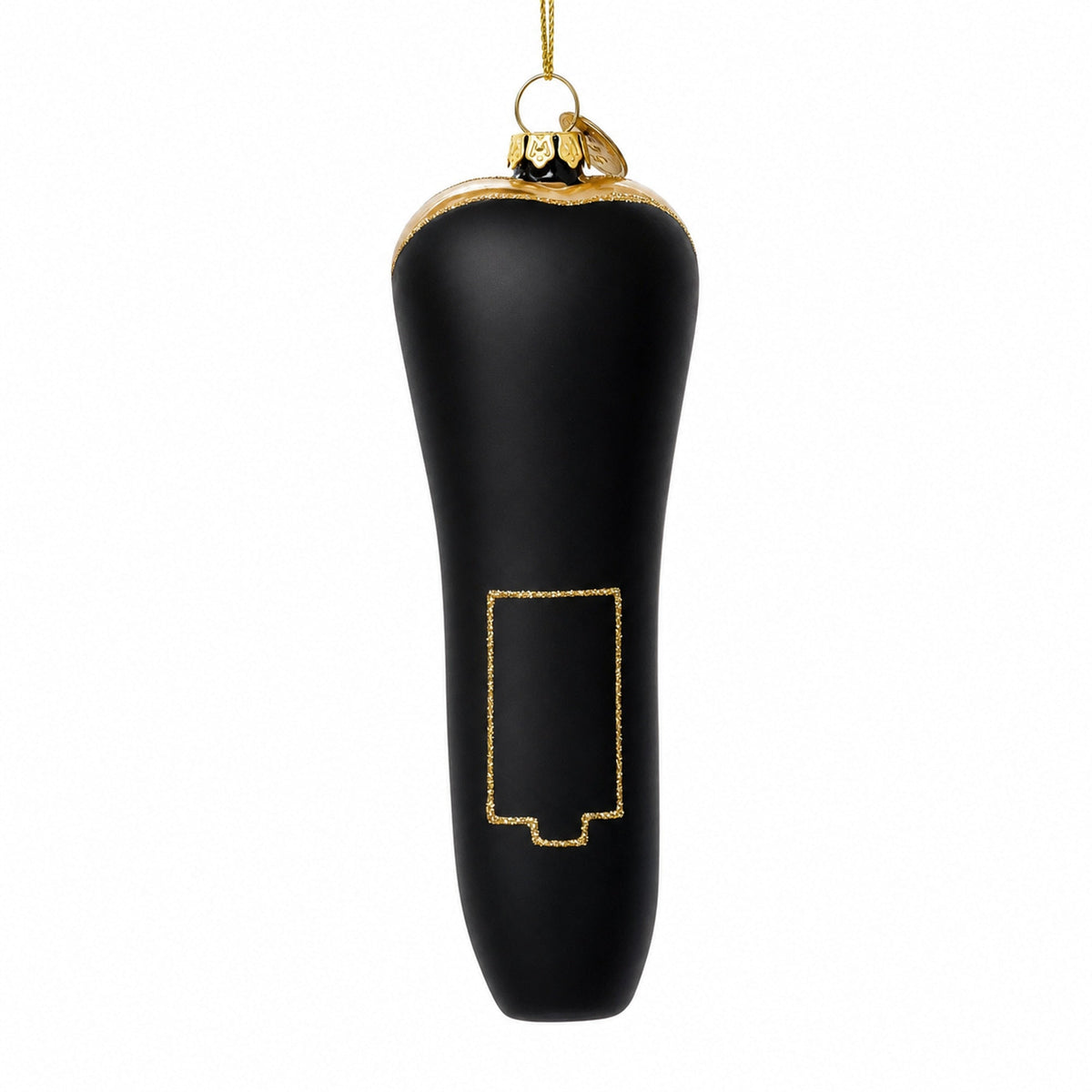 Electric Shaver Glass Christmas Ornament
