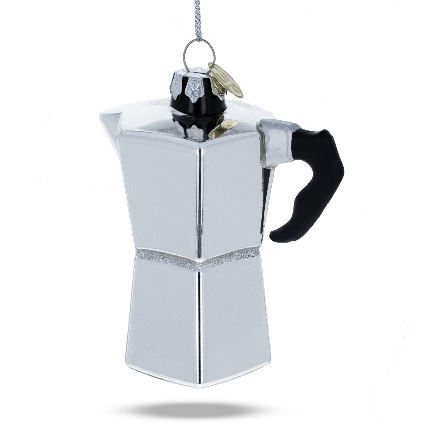 Espresso Maker Coffee Lover Glass Ornament Glass Christmas Ornament