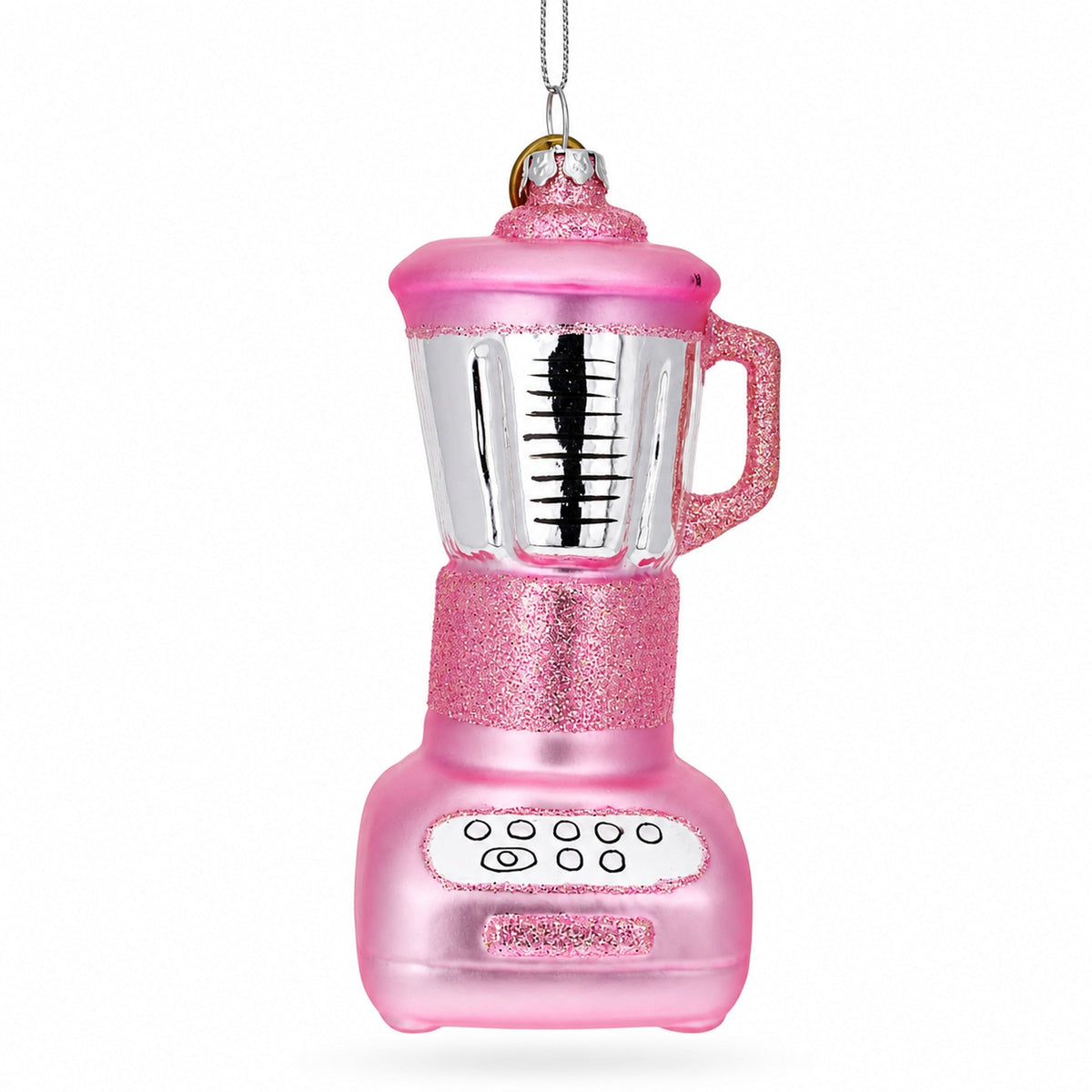 Blender Food Mixer Glass Christmas Ornament