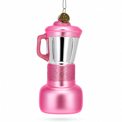 Blender Food Mixer Glass Christmas Ornament