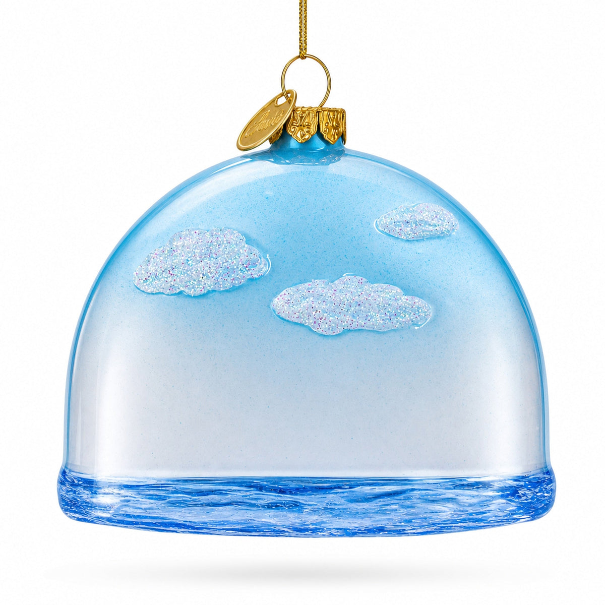 Sydney Opera House Glass Christmas Ornament