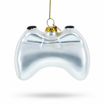 Video Game Controller Glass Christmas Ornament