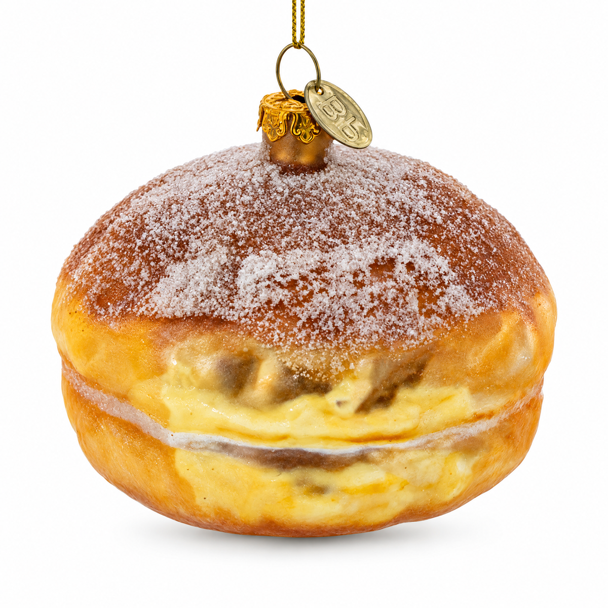 Bread Loaf Glass Christmas Ornament