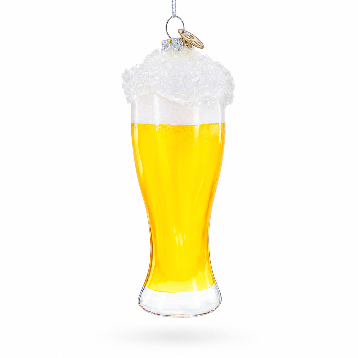 Frothy Pint of Ale Glass Christmas Ornament