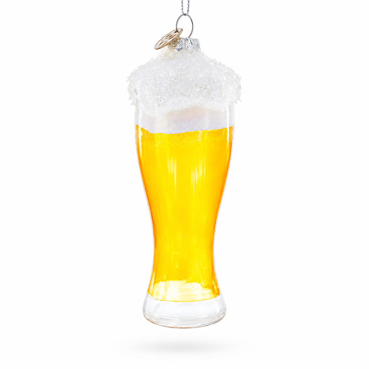 Frothy Pint of Ale Glass Christmas Ornament