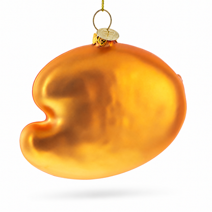 Artist's Palette Glass Christmas Ornament