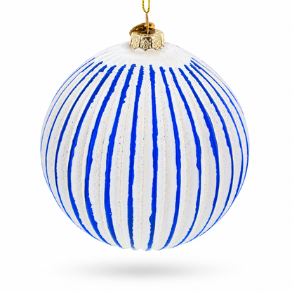 Jack in the Box Glass Christmas Ornament
