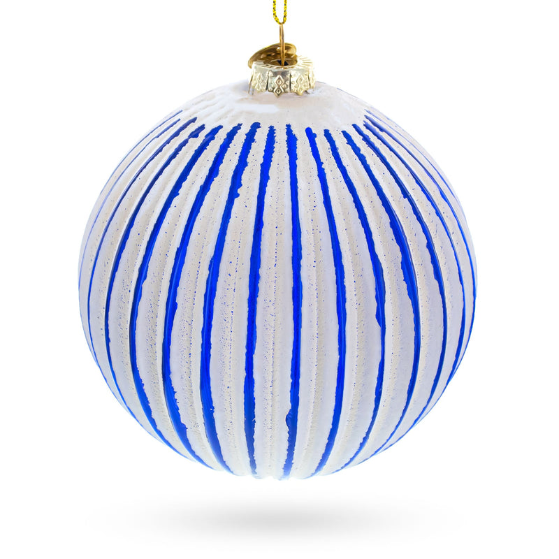 Jack in the Box Glass Christmas Ornament