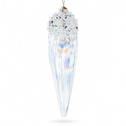 Sparkling Crystal Glass Christmas Ornament