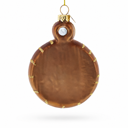 Charcuterie Board Glass Christmas Ornament