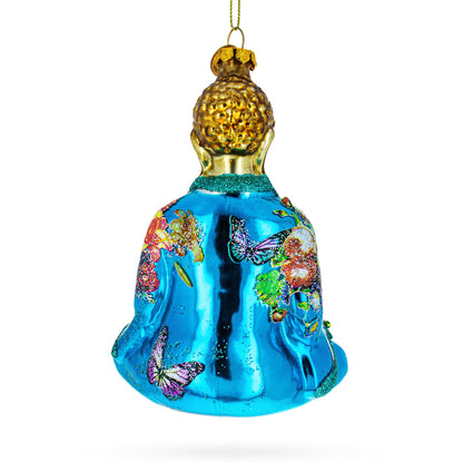 Buddha Glass Christmas Ornament