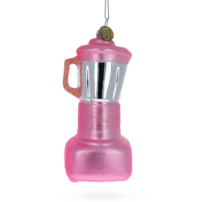 Blender Food Mixer Glass Christmas Ornament